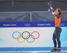 (BEIJING2022)CHINA-BEIJING-OLYMPIC WINTER GAMES-SPEED SKATING-WOMEN'S 1,500M (CN)