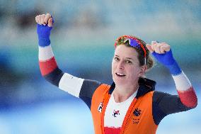 (BEIJING2022)CHINA-BEIJING-OLYMPIC WINTER GAMES-SPEED SKATING-WOMEN'S 1,500M (CN)