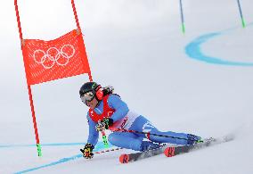 (BEIJING2022) CHINA-BEIJING-OLYMPIC WINTER GAMES-ALPINE SKIING-WOMEN'S GIANT SLALOM (CN)