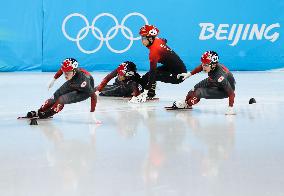 (BEIJING 2022)CHINA-BEIJING-OLYMPIC WINTER GAMES-SHORT TRACK SPEED SKATING (CN)