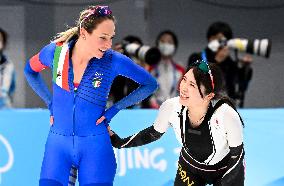 (BEIJING2022)CHINA-BEIJING-OLYMPIC WINTER GAMES-SPEED SKATING-WOMEN'S 1,500M-FINAL (CN)