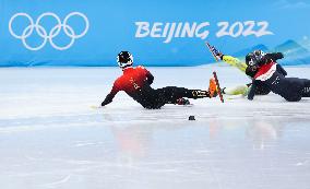 (BEIJING 2022)CHINA-BEIJING-OLYMPIC WINTER GAMES-SHORT TRACK SPEED SKATING (CN)