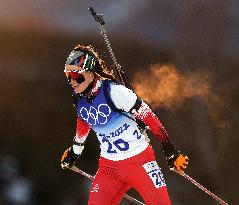 (BEIJING2022)CHINA-ZHANGJIAKOU-OLYMPIC WINTER GAMES-BIATHLON-WOMEN'S 15KM INDIVIDUAL (CN)