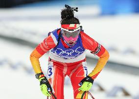 (BEIJING2022)CHINA-ZHANGJIAKOU-OLYMPIC WINTER GAMES-BIATHLON-WOMEN'S 15KM INDIVIDUAL (CN)