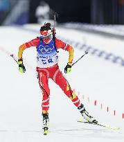 (BEIJING2022)CHINA-ZHANGJIAKOU-OLYMPIC WINTER GAMES-BIATHLON-WOMEN'S 15KM INDIVIDUAL (CN)