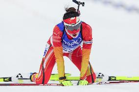 (BEIJING2022)CHINA-ZHANGJIAKOU-OLYMPIC WINTER GAMES-BIATHLON-WOMEN'S 15KM INDIVIDUAL (CN)