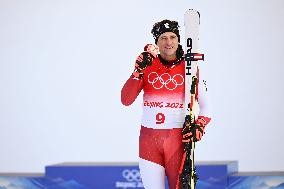 (BEIJING2022)CHINA-BEIJING-OLYMPIC WINTER GAMES-ALPINE SKIING-MEN'S DOWNHILL (CN)