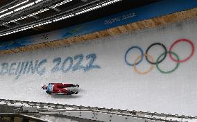 (BEIJING2022)CHINA-BEIJING-YANQING-OLYMPIC WINTER GAMES-LUGE-WOMEN'S SINGLES (CN)