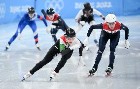 (BEIJING 2022)CHINA-BEIJING-OLYMPIC WINTER GAMES-SHORT TRACK SPEED SKATING (CN)