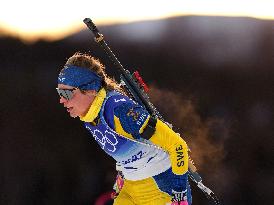 (BEIJING2022)CHINA-ZHANGJIAKOU-OLYMPIC WINTER GAMES-BIATHLON-WOMEN'S 15KM INDIVIDUAL (CN)