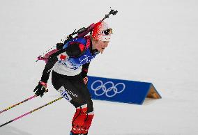 (BEIJING2022)CHINA-ZHANGJIAKOU-OLYMPIC WINTER GAMES-BIATHLON-WOMEN'S 15KM INDIVIDUAL (CN)