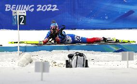 (BEIJING2022)CHINA-ZHANGJIAKOU-OLYMPIC WINTER GAMES-BIATHLON-WOMEN'S 15KM INDIVIDUAL (CN)