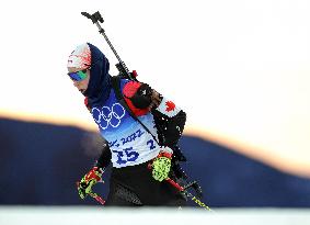 (BEIJING2022)CHINA-ZHANGJIAKOU-OLYMPIC WINTER GAMES-BIATHLON-WOMEN'S 15KM INDIVIDUAL (CN)