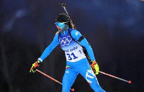 (BEIJING2022)CHINA-ZHANGJIAKOU-OLYMPIC WINTER GAMES-BIATHLON-WOMEN'S 15KM INDIVIDUAL (CN)