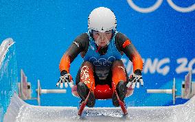 (BEIJING2022)CHINA-BEIJING-YANQING-OLYMPIC WINTER GAMES-LUGE-WOMEN'S SINGLES (CN)