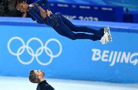 (BEIJING2022)CHINA-BEIJING-FIGURE SKATING-TEAM EVENT-PAIRS-FREE SKATING (CN)