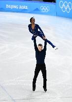 (BEIJING2022)CHINA-BEIJING-FIGURE SKATING-TEAM EVENT-PAIRS-FREE SKATING (CN)