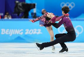 (BEIJING2022)CHINA-BEIJING-WINTER OLYMPIC GAMES-FIGURE SKATING-TEAM EVENT-ICE DANCE-FREE DANCE (CN)