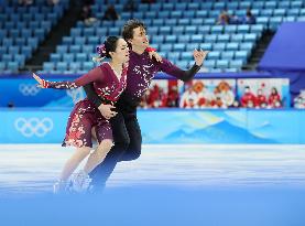 (BEIJING2022)CHINA-BEIJING-WINTER OLYMPIC GAMES-FIGURE SKATING-TEAM EVENT-ICE DANCE-FREE DANCE (CN)