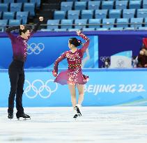 (BEIJING2022)CHINA-BEIJING-WINTER OLYMPIC GAMES-FIGURE SKATING-TEAM EVENT-ICE DANCE-FREE DANCE (CN)