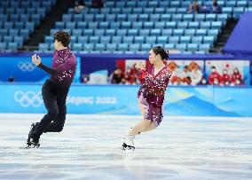 (BEIJING2022)CHINA-BEIJING-WINTER OLYMPIC GAMES-FIGURE SKATING-TEAM EVENT-ICE DANCE-FREE DANCE (CN)