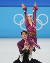 (BEIJING2022)CHINA-BEIJING-WINTER OLYMPIC GAMES-FIGURE SKATING-TEAM EVENT-ICE DANCE-FREE DANCE (CN)