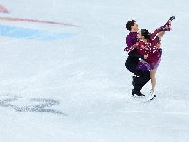 (XHTP)(BEIJING2022)CHINA-BEIJING-WINTER OLYMPIC GAMES-FIGURE SKATING-TEAM EVENT-ICE DANCE-FREE DANCE (CN)