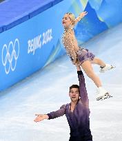 (BEIJING2022)CHINA-BEIJING-FIGURE SKATING-TEAM EVENT-PAIRS-FREE SKATING (CN)