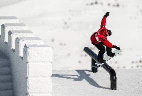 (BEIJING2022)CHINA-ZHANGJIAKOU-OLYMPIC WINTER GAMES-SNOWBOARD-SLOPESTYLE-FINAL (CN)