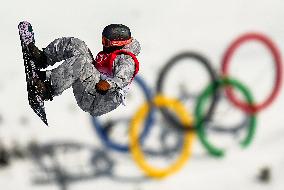 (XHTP)(BEIJING2022)CHINA-ZHANGJIAKOU-OLYMPIC WINTER GAMES-SNOWBOARD-SLOPESTYLE-FINAL (CN)