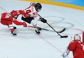 (BEIJING2022)CHINA-BEIJING-OLYMPIC WINTER GAMES-ICE HOCKEY-WOMEN'S PRELIMINARY-ROC VS CANADA