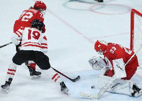 (XHTP)(BEIJING2022)CHINA-BEIJING-OLYMPIC WINTER GAMES-ICE HOCKEY-WOMEN'S PRELIMINARY-ROC VS CANADA