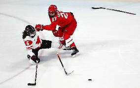 (XHTP)(BEIJING2022)CHINA-BEIJING-OLYMPIC WINTER GAMES-ICE HOCKEY-WOMEN'S PRELIMINARY-CANADA VS ROC (CN)