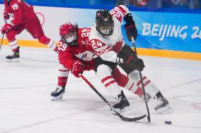 (BEIJING2022)CHINA-BEIJING-OLYMPIC WINTER GAMES-ICE HOCKEY-WOMEN'S PRELIMINARY-ROC VS CANADA