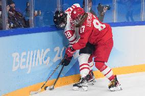 (XHTP)(BEIJING2022)CHINA-BEIJING-OLYMPIC WINTER GAMES-ICE HOCKEY-WOMEN'S PRELIMINARY-ROC VS CANADA