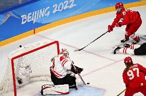 (BEIJING2022)CHINA-BEIJING-OLYMPIC WINTER GAMES-ICE HOCKEY-WOMEN'S PRELIMINARY-CANADA VS ROC (CN)