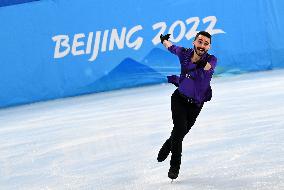 (BEIJING2022)CHINA-BEIJING-FIGURE SKATING-MEN SINGLE SKATING-SHORT PROGRAM (CN)
