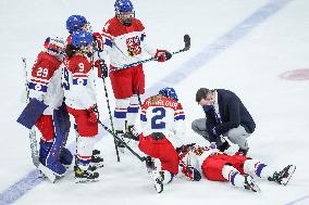 (BEIJING2022)CHINA-BEIJING-OLYMPIC WINTER GAMES-ICE HOCKEY-WOMEN'S PRELIMINARY-JAPAN VS CZE(CN)