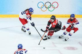 (BEIJING2022)CHINA-BEIJING-OLYMPIC WINTER GAMES-ICE HOCKEY-WOMEN'S PRELIMINARY-JAPAN VS CZE(CN)