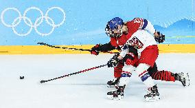 (BEIJING2022)CHINA-BEIJING-OLYMPIC WINTER GAMES-ICE HOCKEY-WOMEN'S PRELIMINARY-JAPAN VS CZE(CN)