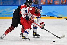 (BEIJING2022)CHINA-BEIJING-OLYMPIC WINTER GAMES-ICE HOCKEY-WOMEN'S PRELIMINARY-JAPAN VS CZE(CN)