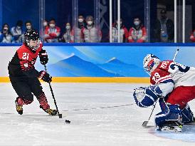 (BEIJING2022)CHINA-BEIJING-OLYMPIC WINTER GAMES-ICE HOCKEY-WOMEN'S PRELIMINARY-JAPAN VS CZE(CN)