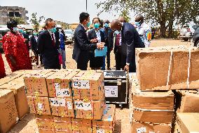 CAMEROON-MBALMAYO-CHINESE MEDICAL TEAM-FAREWELL CEREMONY