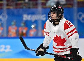 (BEIJING2022)CHINA-BEIJING-OLYMPIC WINTER GAMES-ICE HOCKEY-WOMEN'S PRELIMINARY-CANADA VS U.S. (CN)