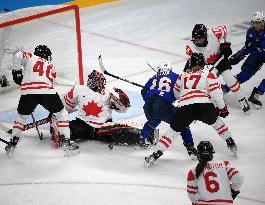 (BEIJING2022)CHINA-BEIJING-OLYMPIC WINTER GAMES-ICE HOCKEY-WOMEN'S PRELIMINARY-CANADA VS U.S. (CN)