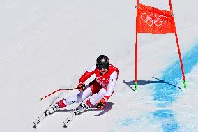 (XHTP)(BEIJING2022)CHINA-BEIJING-OLYMPIC WINTER GAMES-ALPINE SKIING-MEN'S SUPER G (CN)