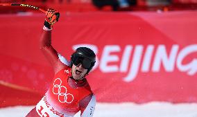 (BEIJING2022)CHINA-BEIJING-OLYMPIC WINTER GAMES-ALPINE SKIING-MEN'S SUPER-G (CN)