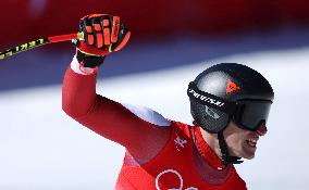 (XHTP)(BEIJING2022)CHINA-BEIJING-OLYMPIC WINTER GAMES-ALPINE SKIING-MEN'S SUPER-G (CN)