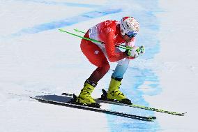 (BEIJING2022) CHINA-BEIJING-OLYMPIC WINTER GAMES-ALPINE SKIING-MEN'S SUPER-G (CN)