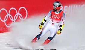 (BEIJING2022) CHINA-BEIJING-OLYMPIC WINTER GAMES-ALPINE SKIING-MEN'S SUPER-G (CN)